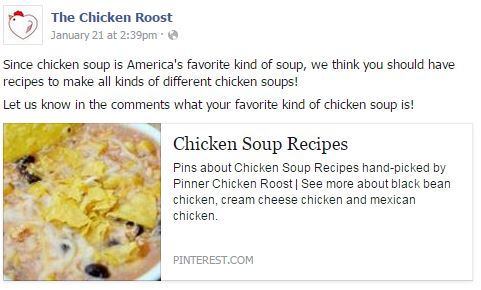 Chicken Roost Facebook